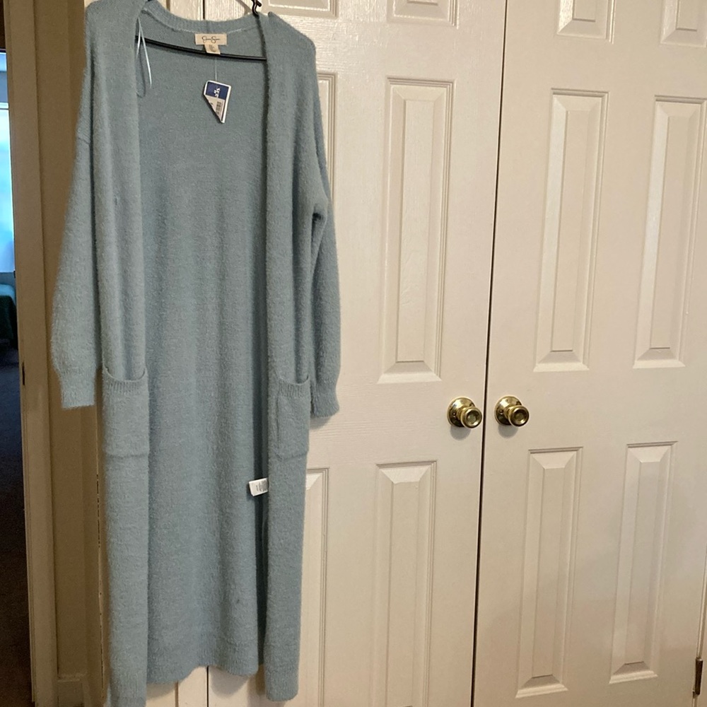 Jessica Simpson duster cardigan